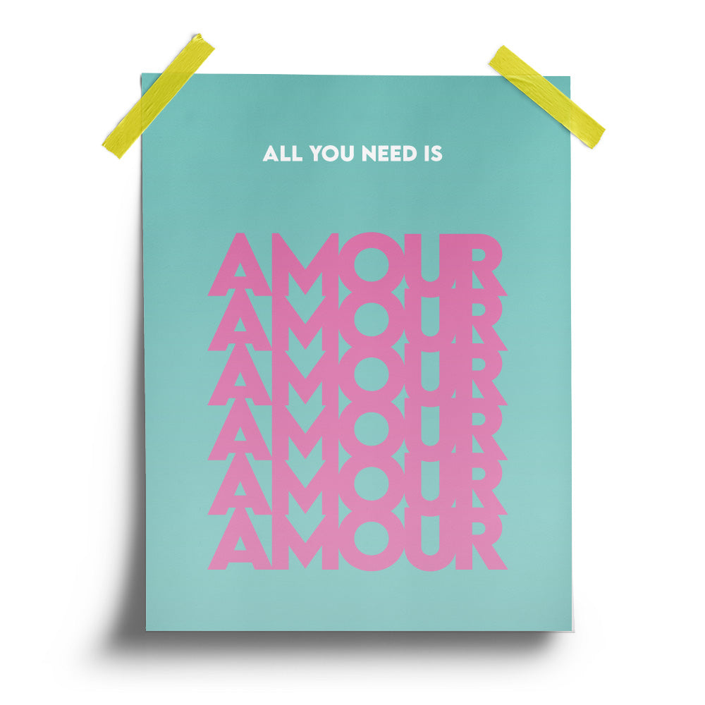 All You Need Is Amour poster