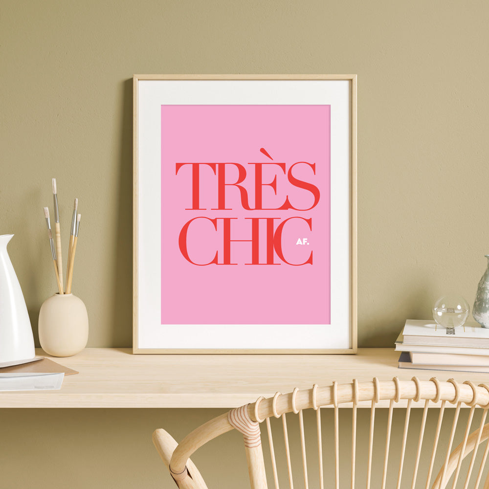 Tres Chic poster